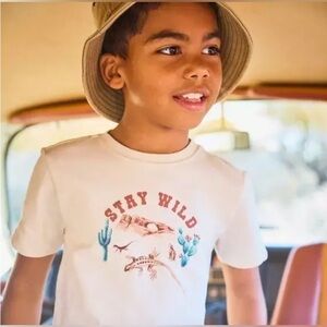 NWT- Janie and Jack Stay Wild' T-Shirt